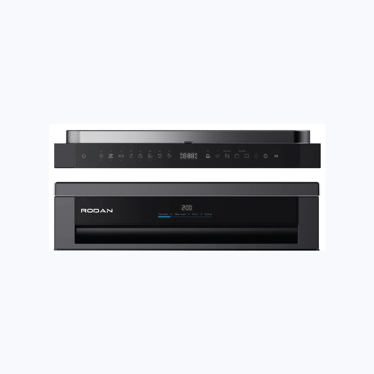 LAVE VAISSELLE / RDN14-7609Y-  Inox Noir